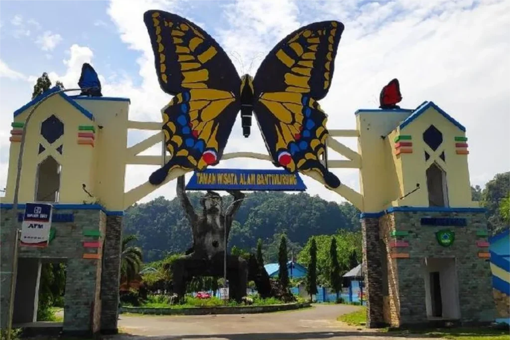 On y trouve plus de 300 espèces de papillons, ce qui lui vaut le surnom de parc des papillons
