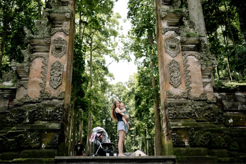 Pendant les mois de Juillet et Août, Bali est visité par beaucoup de famille