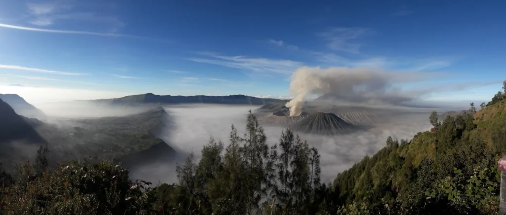 Ascent of Bromo from Cemoro lawang