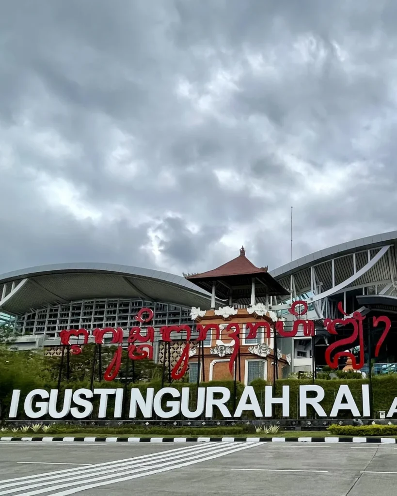 Arrivée à l’aéroport international de Denpasar