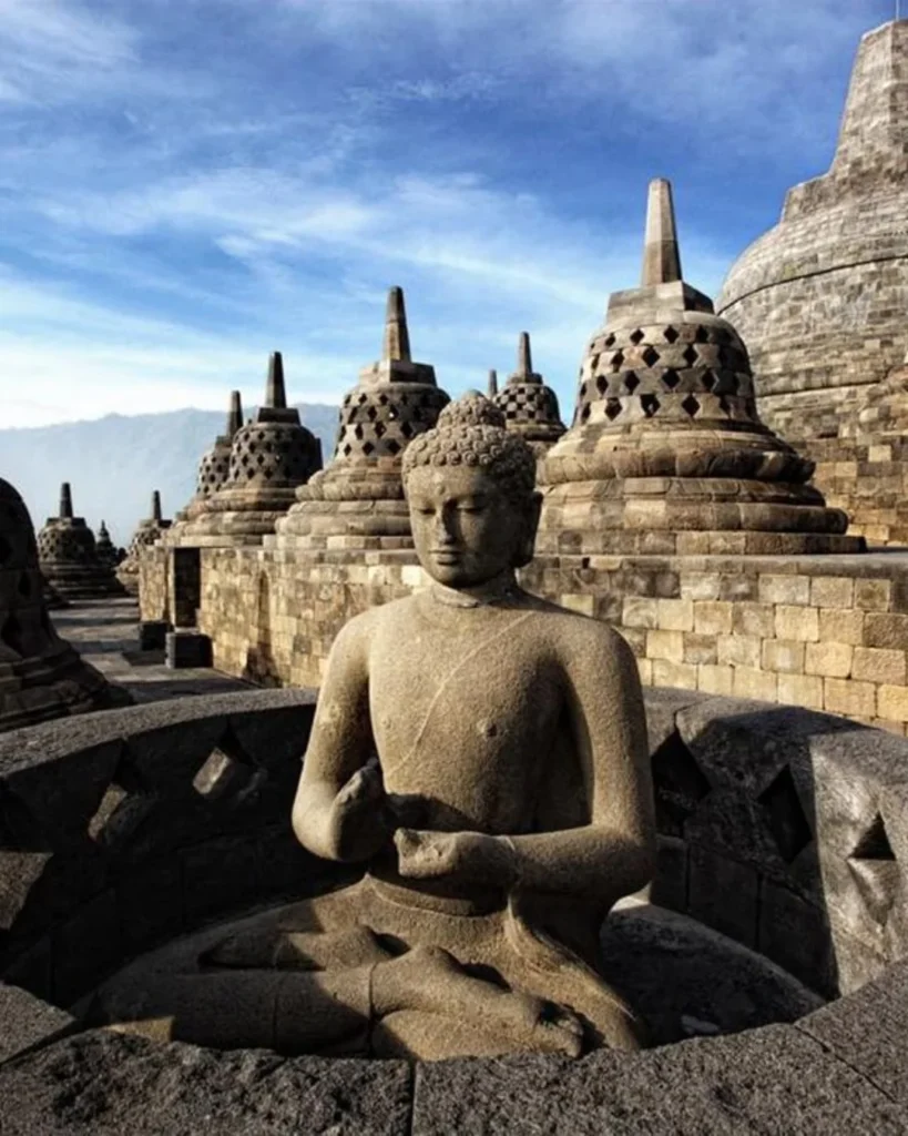 le temple de Borobudur