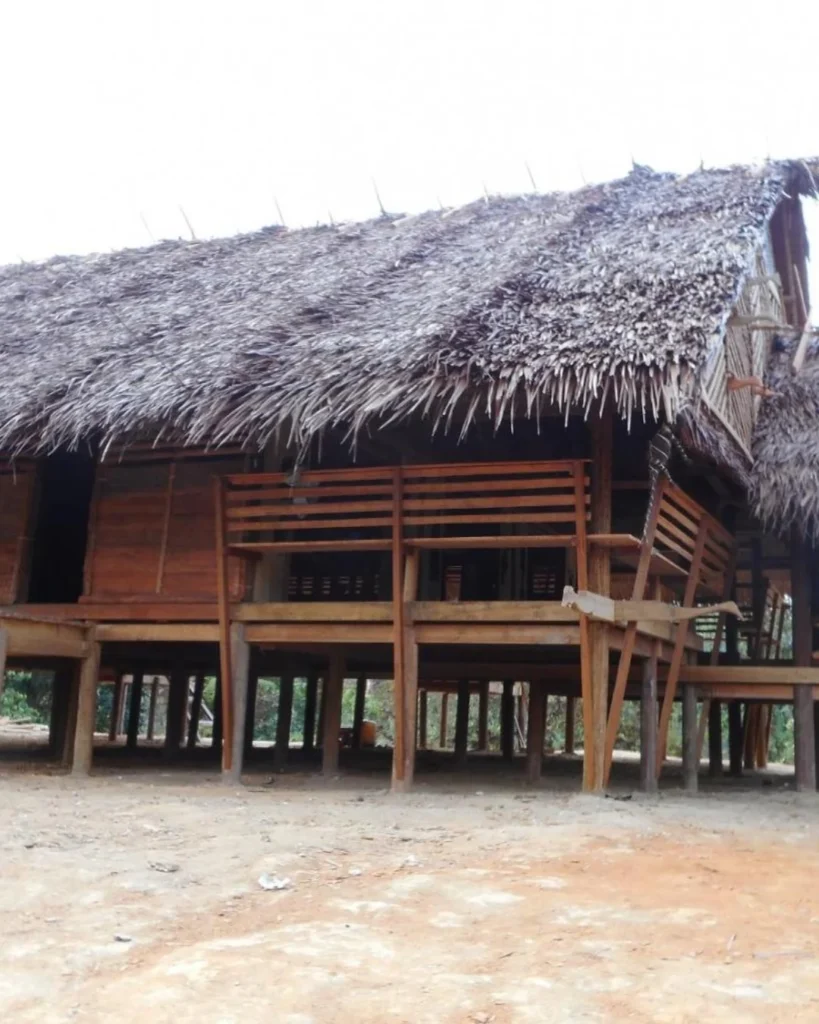 maison traditionnelle Mentawai