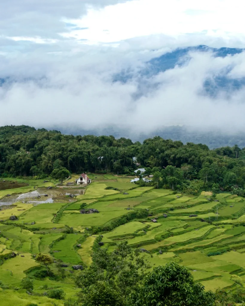 village de montagne de Batutumonga